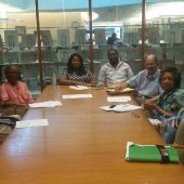 NJHP officers, members and visitor at June Meeting